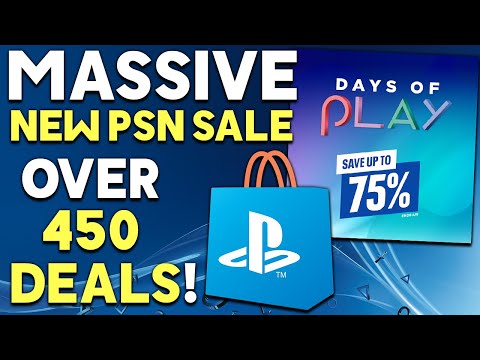 HUGE DAYS OF PLAY PSN SALE LIVE RIGHT NOW - TONS OF PS4 AND PS5 GAME DEALS! (OVER 450 DEALS!)