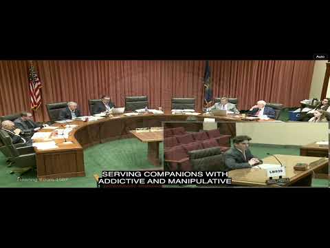 Mick Tobin Testifies in Nebraska on AI Safety Bill