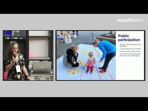Video Thumbnail: re:publica 2024: Anne Kruse - Empowering Communities with the mobile lab Kiezlabor