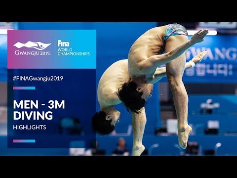 Плавание Diving — Men's 3m Synchronised | Highlights | FINA World Championships 2019 — Gwangju