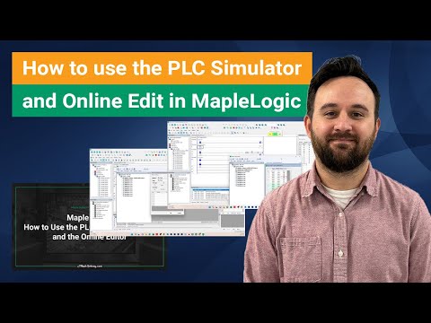 How to Use the PLC Online Simulator and the Online Editor