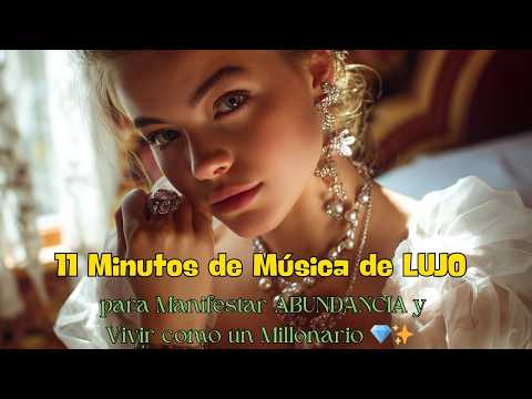 11 Minutos de Música de LUJO para Manifestar Abundancia y Vivir como una Mujer Millonaria 💎✨