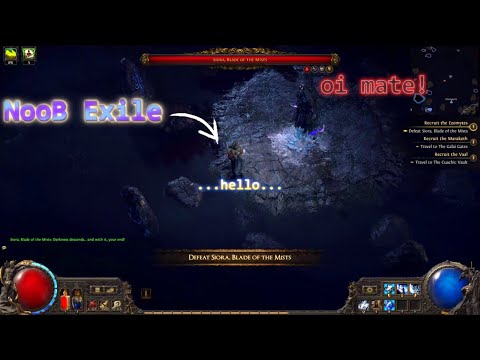 Path of Exile 2~ SIORA Blade of the Mist BOSS FIGHT!!!(PC)