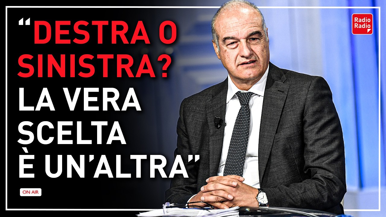 "DESTRA-SINISTRA? LA VERA SCELTA È RIPENSARE ALL'USCITA DALL'UNIONE EUROPEA" | Enrico Michetti