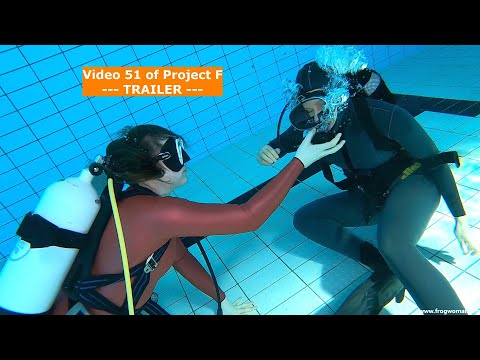 Who can breathe? - Trailer – Frogwomen Lucy and Rachel [Video 51 of Project F]