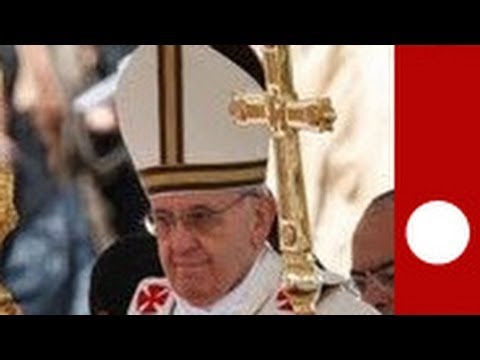 Pope Francis holds his inauguration Mass