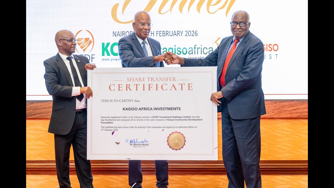 Celebrating KCDF and Kagiso Africa Partnership - Gala Dinner 2026