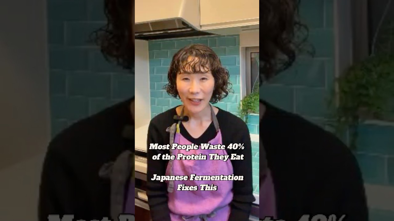 Most People Waste 40% of the Protein They Eat — Japanese Fermentation Fixes This
