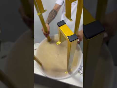 Montagem Mesa Dois Tampos RDS Metalúrgica MDF e Aço