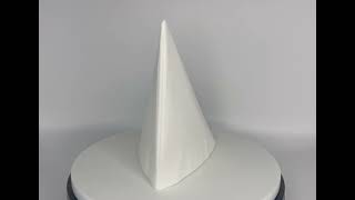 Ubrousek 3vrstvý, 33 x 33 cm bílý [20 ks]