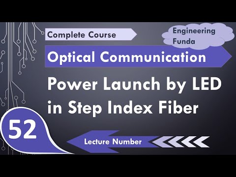 Power Launched by LED in Step Index Fiber