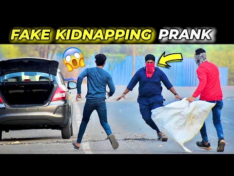 Fake Kidn@pping Prank With Twist 😅 | Prakash Peswani |