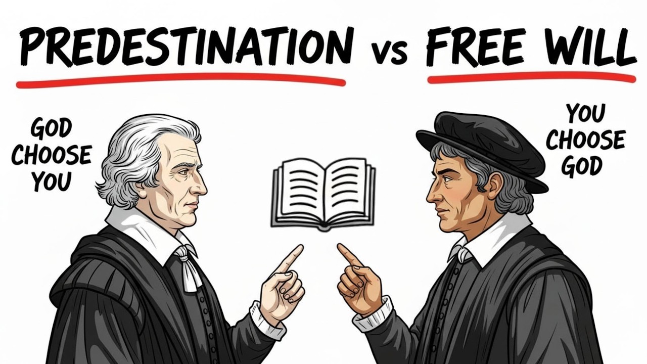 Predestination vs Free Will - What the Bible Really Says (Does God Choose You or Do You Choose God?)