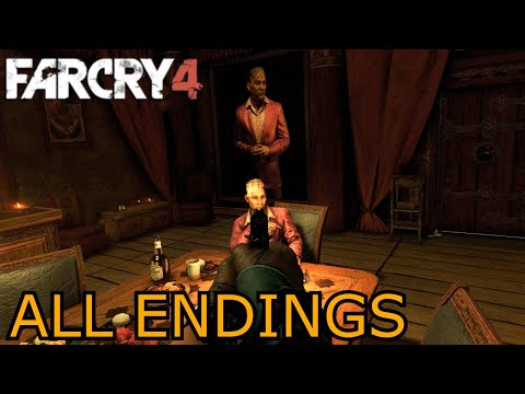 Far Cry 4 All Endings Good/Bad, Amita & Sabal Secret, Alternate Endings