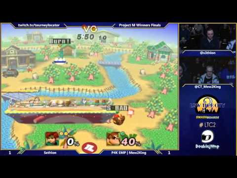 LTC2 - Sethlon (Roy) Vs P4K EMP | Mew2King (Donkey Kong, Mewtwo) SSBPM Winners Finals