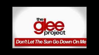 The Glee Project - Charlie & Mario - Don't Let The Sun Go Down On Me (With Lyrics)