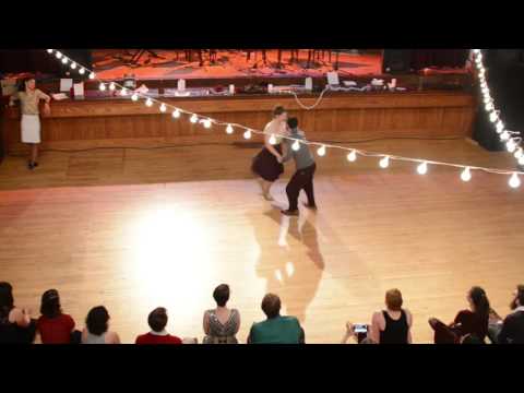 Doriel and Rebecca perform at the Red Hot Holiday Ball