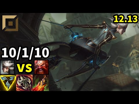 Camille Top vs Gragas - KR Master | Patch 12.13