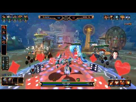 Smite Crusades S2E6 -- Double Trouble Hunters Arena Gameplay -- Heimdallr and Ho Yi Odinn and Santos