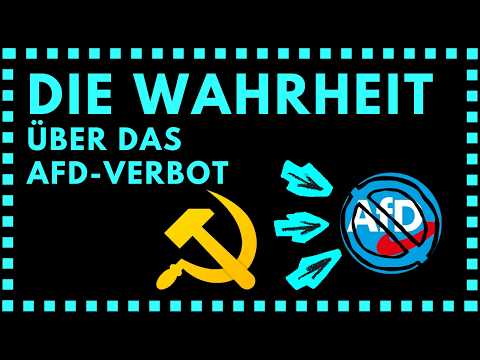 Video Thumbnail: Was zum AfD-VERBOTSVERFAHREN VERSCHWIEGEN wird