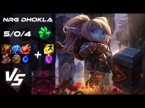 NRG Dhokla TOP Poppy vs Ornn - NA Challenger Patch 14.8