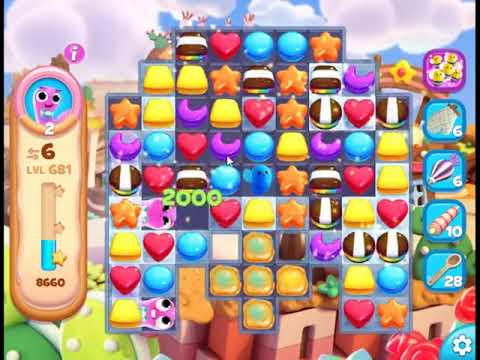 Cookie Jam Blast Level 681 - NO BOOSTERS 🍪 | SKILLGAMING ✔️