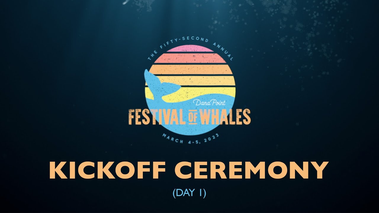 Opening Ceremony Festival of Whales