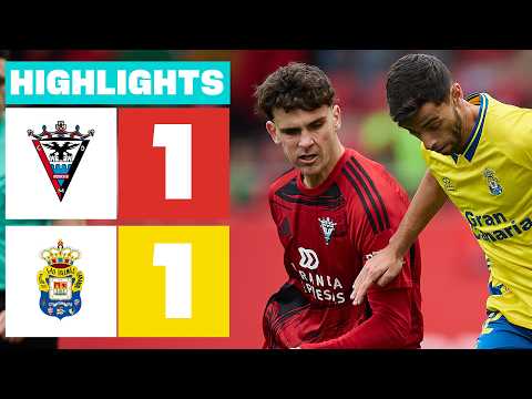 CD MIRANDÉS 1 - 1 UD LAS PALMAS | RESUMEN LALIGA HYPERMOTION