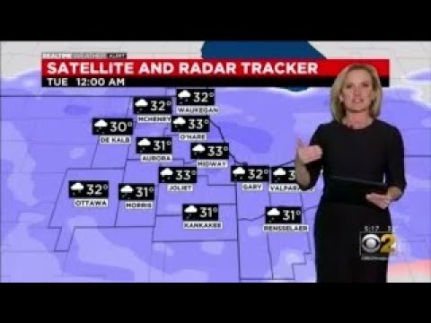 Chicago Weather: Snow To Come Down Monday Night Through Tuesday