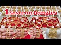 Light Weight Gold Bangles From 6 Grams Saravana Selvarathnam Dailywear Fancy Wedding Bangle Set