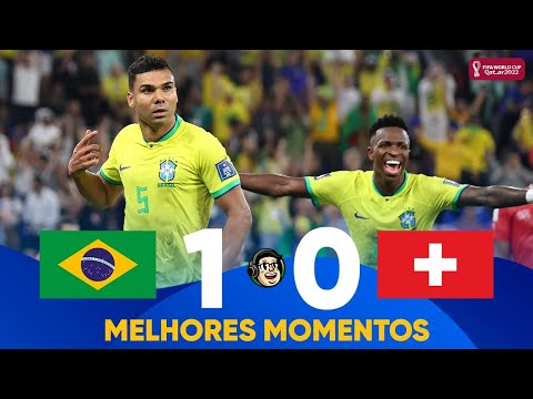 BRASIL 1X0 SUÍÇA