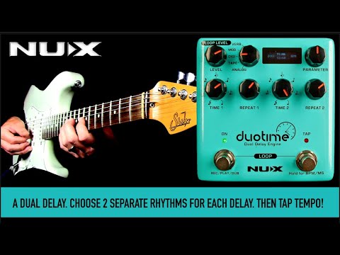 NuX NDD-6 DuoTime Dual Delay Engine Pedal image 5