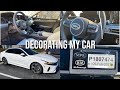 DECORATE MY NEW 2021 CAR WITH ME! + CAR ESSENTIALS! (2021 Kia K5)| Saria Raine