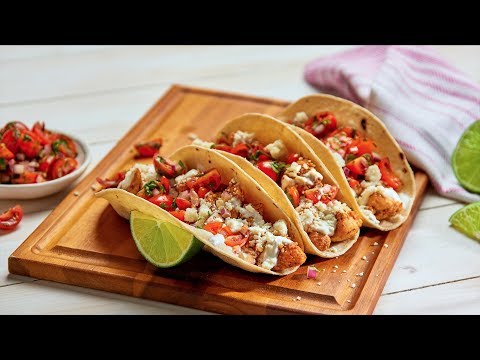 Tacos de Pollo a la Mexicana