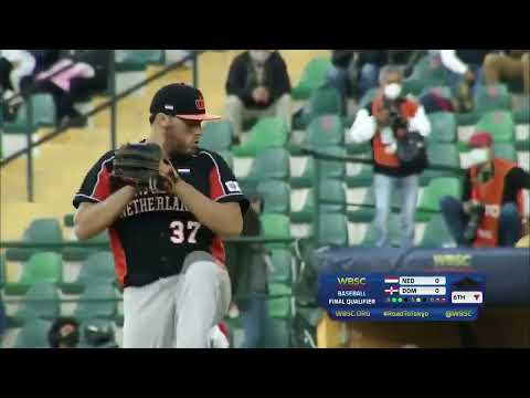 HIGHLIGHTS: Netherlands v Dominican Republic - Baseball Final Qualifier