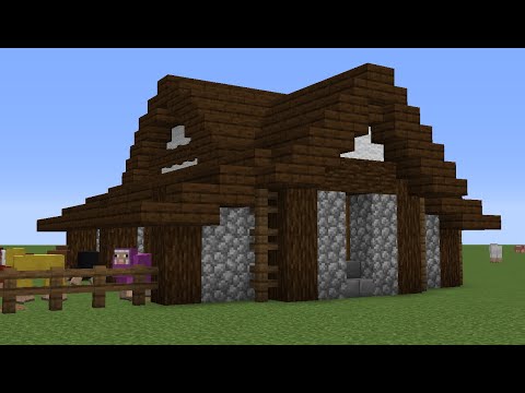 Medieval Barn Minecraft Map