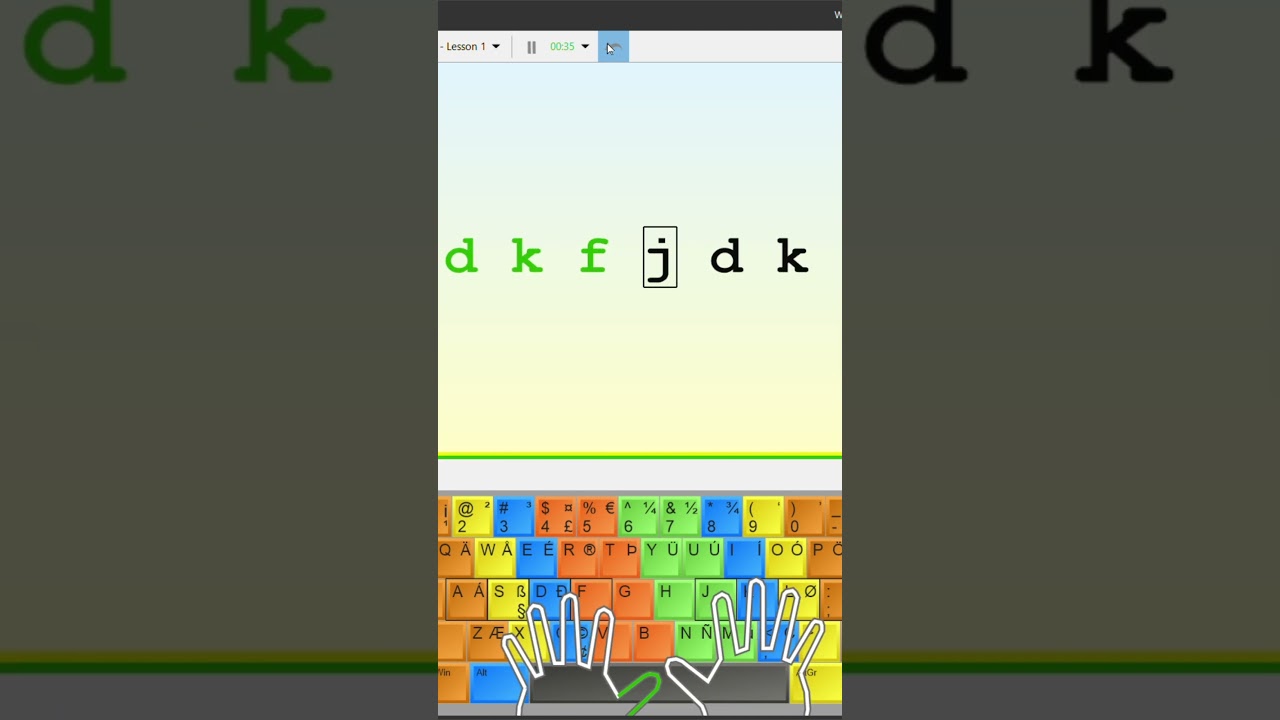 Playing Rapid Typing :)
