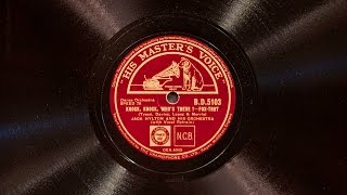 Music video thumbnail preview for Knock, Knock, Who's There? • Jack Hylton and His Orchestra (Victrola Credenza) by Ambrose and His Orchestra