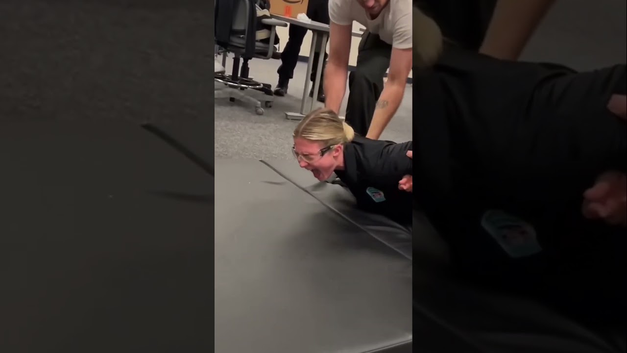 Police Academy Taser Training  Experiencing the Shock Firsthand  #cops  #2024  #training