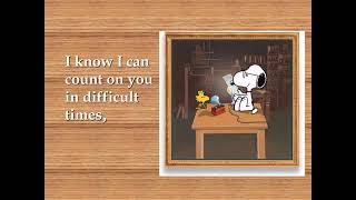 SNOOPY Friendship Quotes