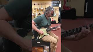 Video thumbnail for Vincent Van Trigt Masterbuilt 1961 Strat + Fender 80 Proof Blues Jr Custom Shop Whiskey Barrel by Wild West Guitars