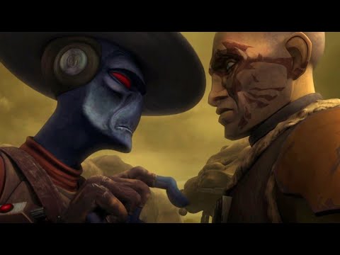 Rako Hardeen (Obi-Wan Kenobi) Captures Cad Bane [4K HDR] - Star Wars: The Clone Wars