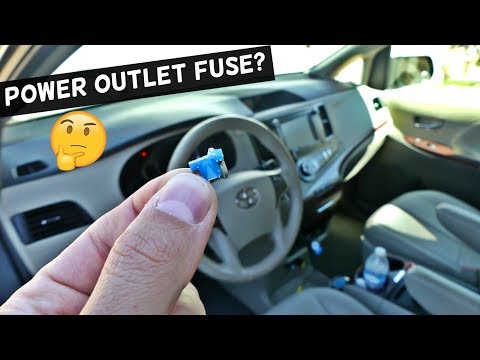 How To Replace Fuses Toyota Mp3 Naijaloyal Co Toyota Sienna 12v Outlet Cigarette Lighter Fuse Mp3