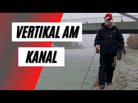 Vertikal am Kanal - Auf Zander im Winter
