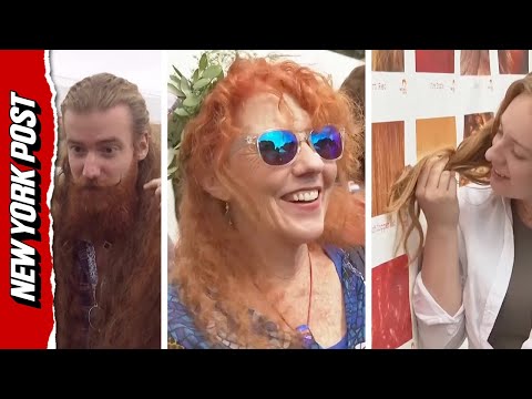 Thousands of REDHEADS Celebrate Their Flaming Locks for Annual Festival in Netherlands