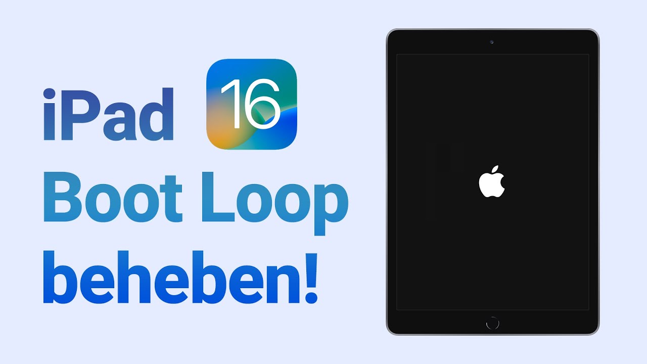 iPad in Boot Loop mit Fixppo wiederherstellen