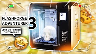 FlashForge Adventurer 3 - [ 2021 ] Unboxing, Setup And Review || The best 3d printer for beginners