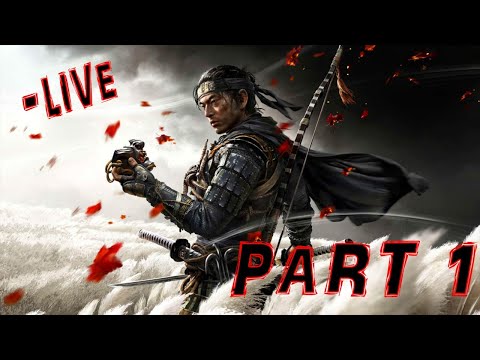 GHOST OF TSUSHIMA walkthrough Gameplay Part 1 - INTRO (PS4 PRO)