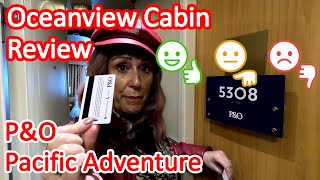 Pacific Adventure Oceanview Cabin Review (OC Category) - Cruise Stateroom 5308, Good or Bad?