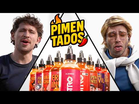 Menzinho provando as PIMENTAS mais ardidas do mundo!